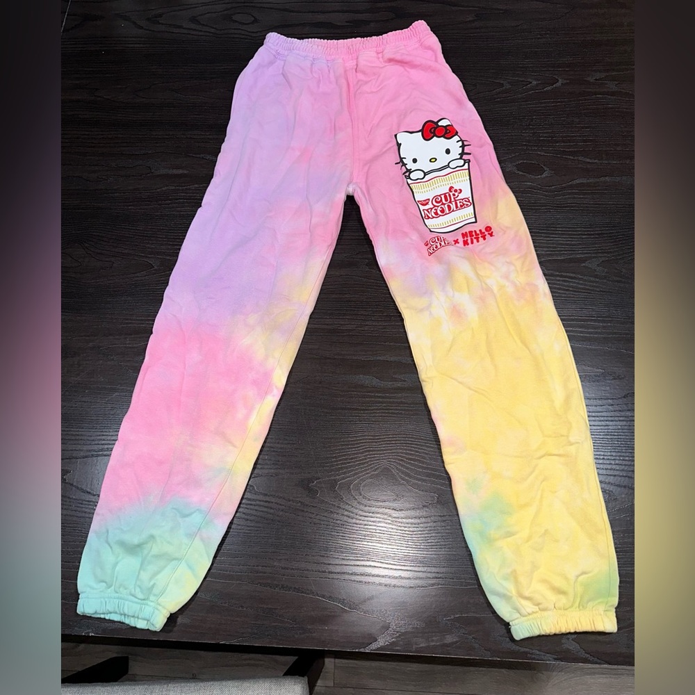 BRAND NEW! Sweatpants Hello Kitty Cup Noodles - Size S
